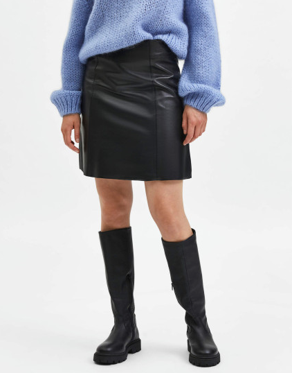 selected femme boots klänning kjol mandel design kläder